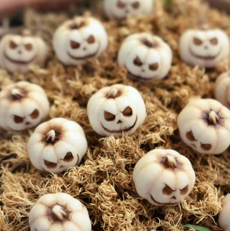 Face Pumpkin Decor Set