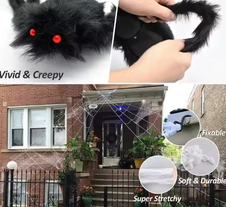 Halloween Big Plush Spider